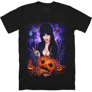 Elvira Queen of Halloween T-Shirt, 90s Horror Graphic Vintage Tee 83